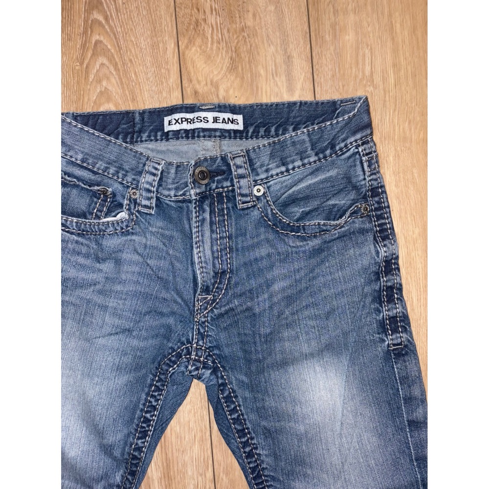 Express Jeans Rocco Slim Fit Denim Blue Jeans Men's Size 29x30